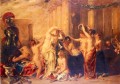Venus And Her Satellites William Etty nude